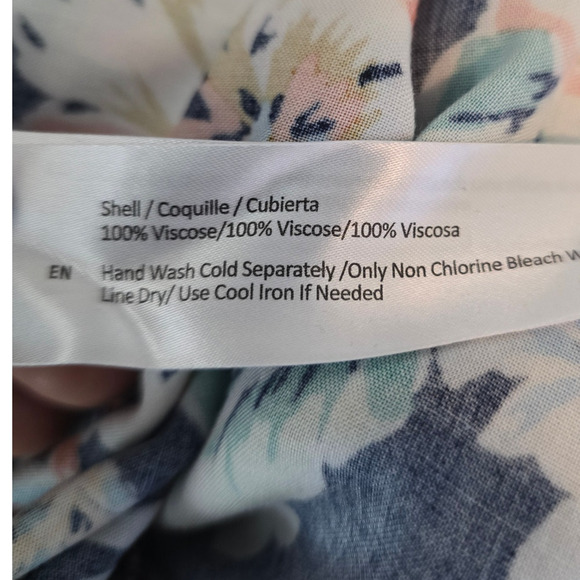 Band of Gypsy Black Orange Green Blue Floral Women's Romper L NWT - Picture 5 of 5